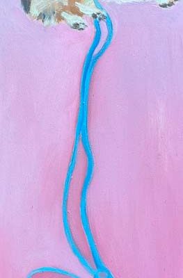 De Zwarte Panter Hond by Sheena Vallely