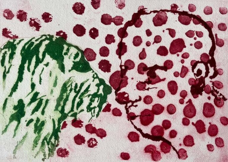 Natural Immunity, magenta © Sheena Vallely